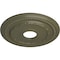 Ekena Millwork Federal Ceiling Medallion (Fits Canopies up to 8 1/2"), 15 3/8"OD x 3 5/8"ID x 1"P, Painted Turtle CM15FEPTF - alternate 4